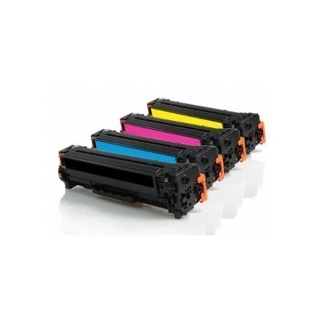 PACK 4 TONER HP CE410A COMPATIBLE