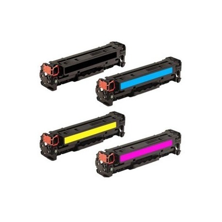 PACK 4 TONER HP CF400X COMPATIBLE CON N 201X