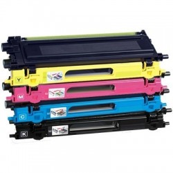 PACK 4 TONER BROTHER TN130/TN135 COMPATIBLE